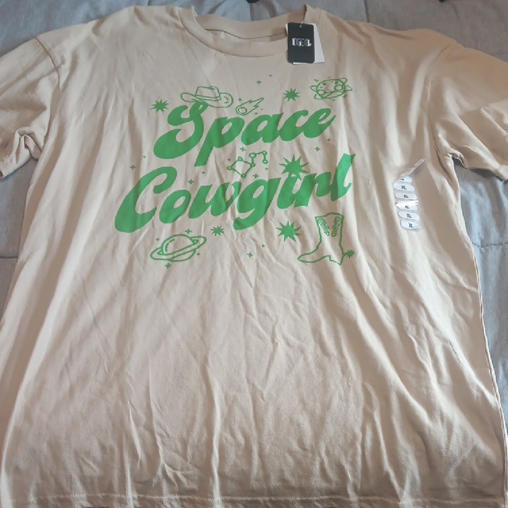 Graphic Space Cowgirl Tee